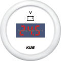 Best Sale 52mm Digital Voltmeter Voltage Gauge 12V 24V 9-32V with Backlight